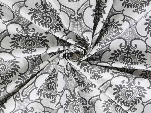 Grey_Cotton_Imperial_Flourish_Double_Bedsheet_With_Pillow_Cover_120X120_Cm